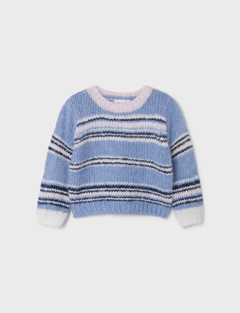 name it - NMFKISINE LS KNIT - džemprid - endless sky - 0
