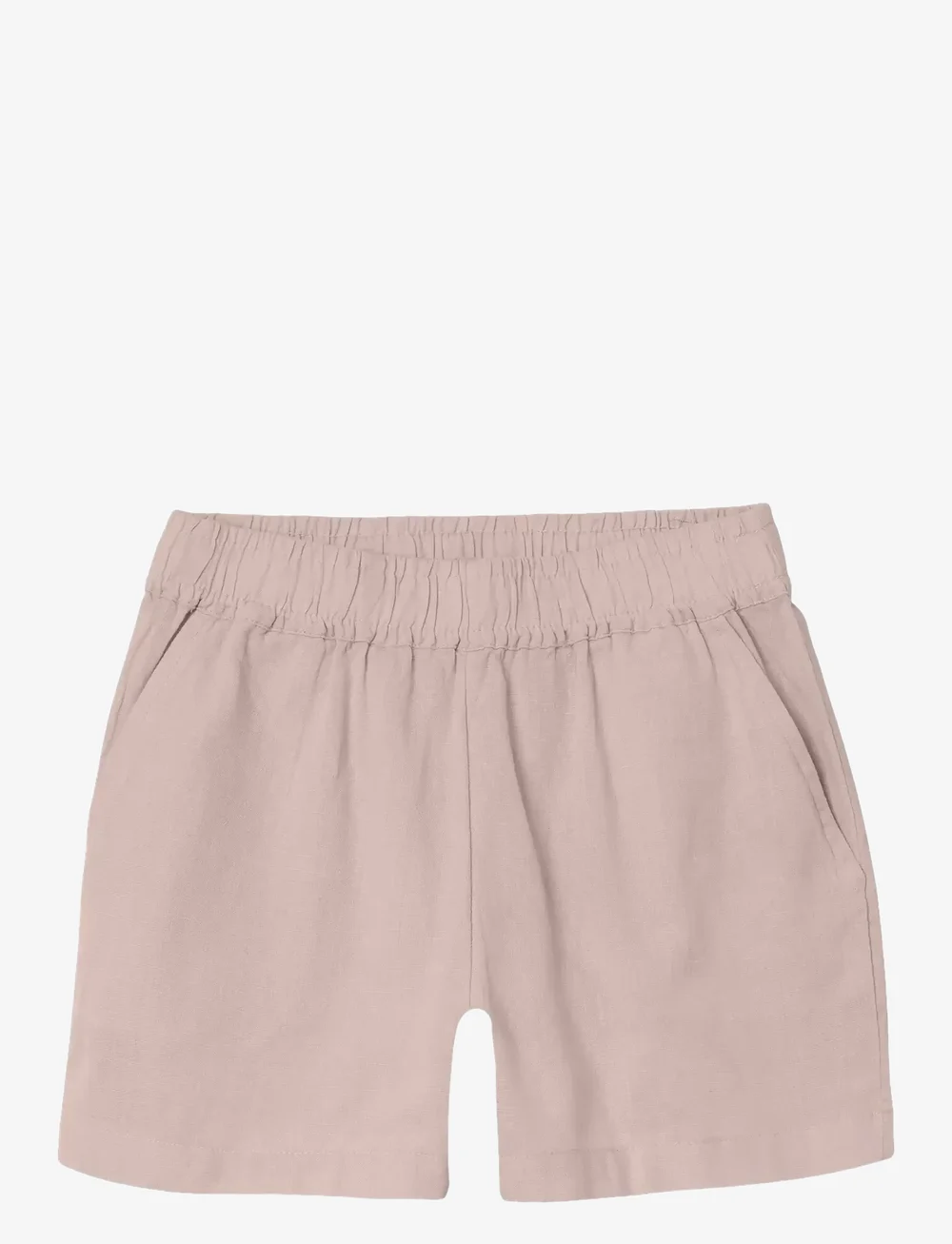 name it - NKFFALINNEN PULL UP SHORTS NOOS - casual shorts - sepia rose - 0