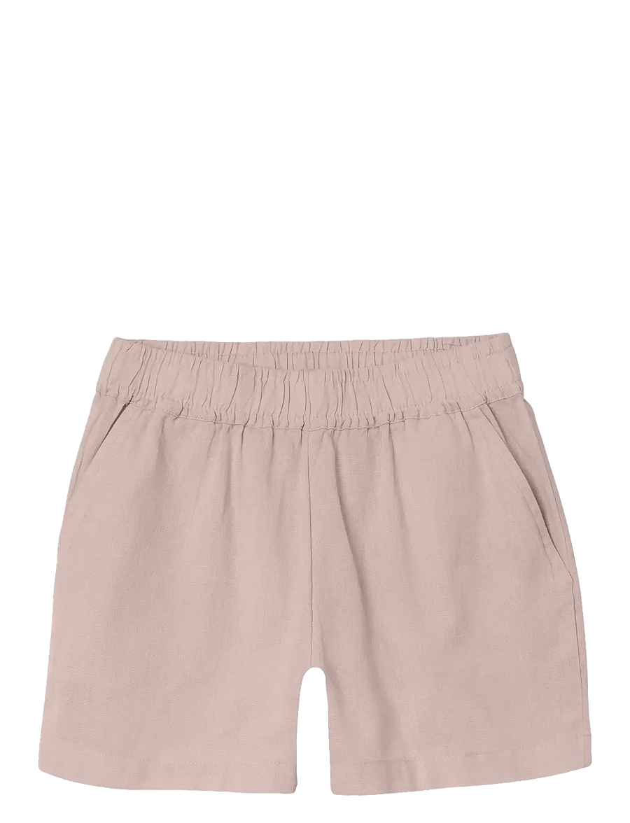 name it - NKFFALINNEN PULL UP SHORTS NOOS - casual shorts - sepia rose - 0