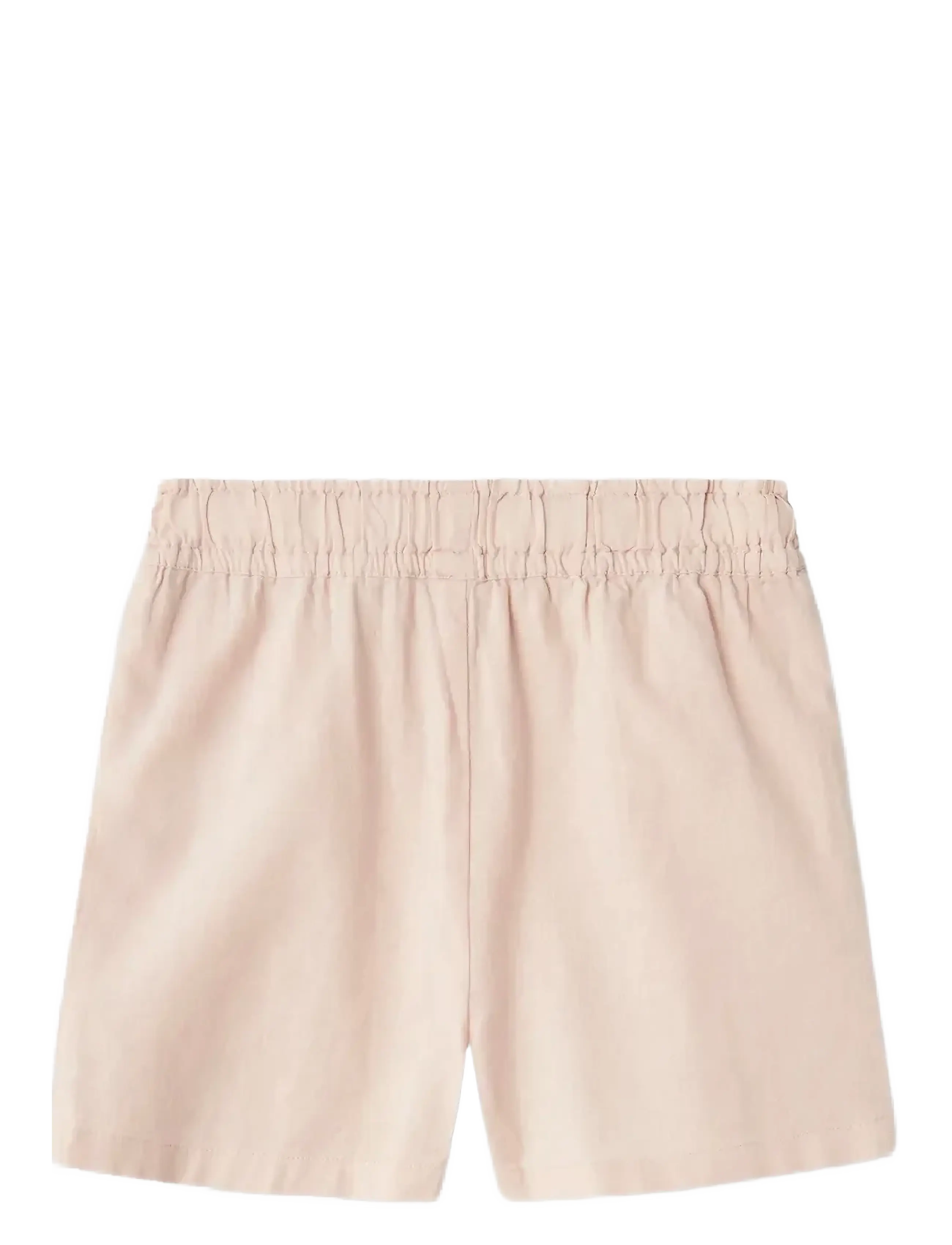 name it - NKFFALINNEN PULL UP SHORTS NOOS - sepia rose - 1