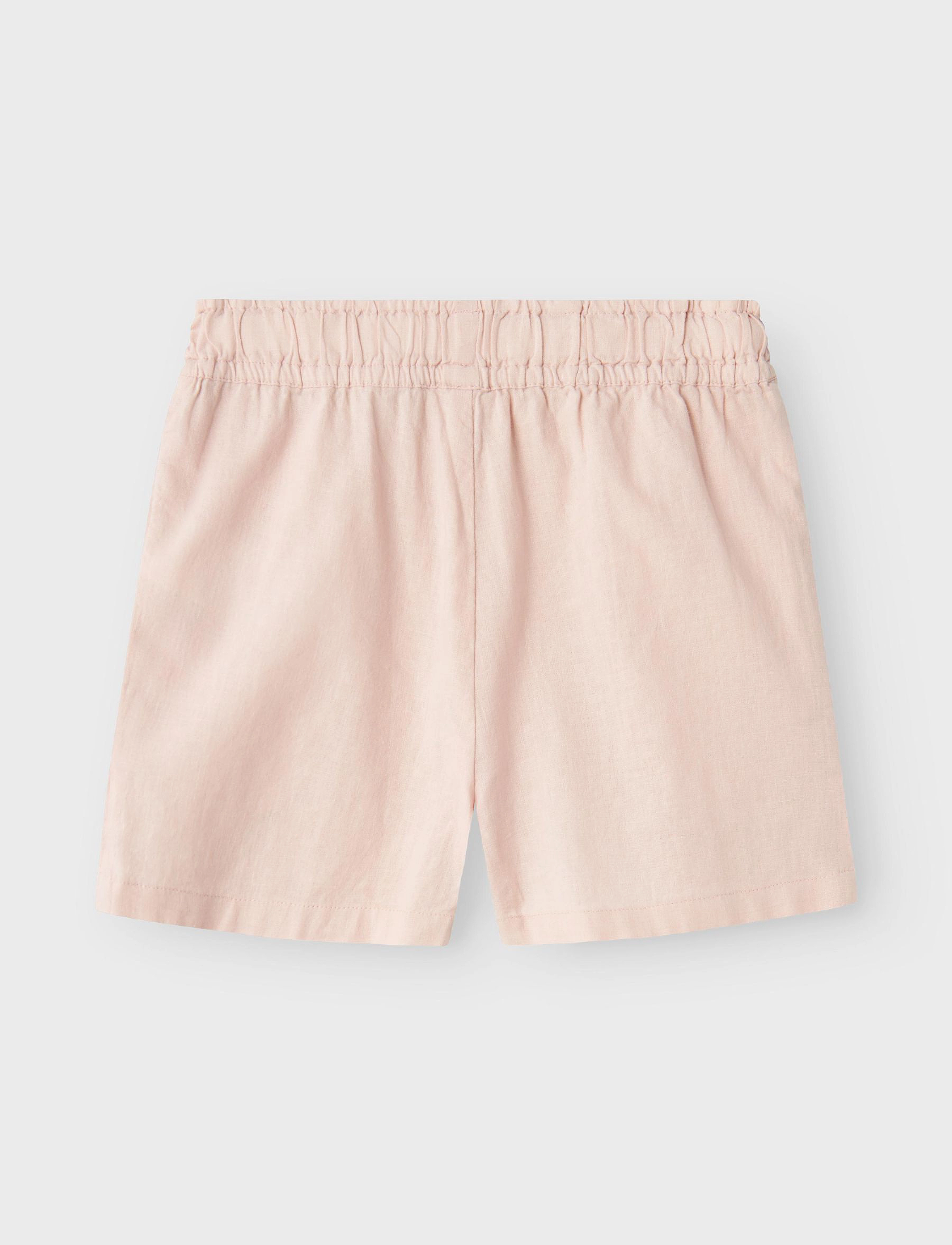 name it - NKFFALINNEN PULL UP SHORTS NOOS - sepia rose - 3