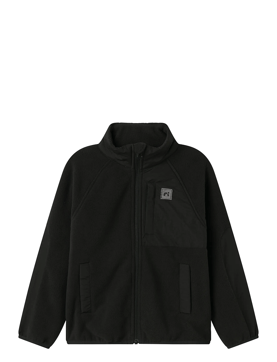 name it - NKNMYLES FLEECE JACKET NOOS - fleece jas - black - 1