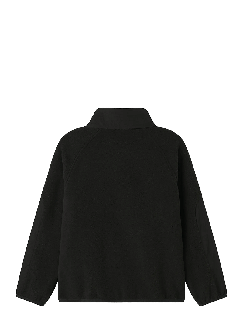 name it - NKNMYLES FLEECE JACKET - fleecejackor - black - 2