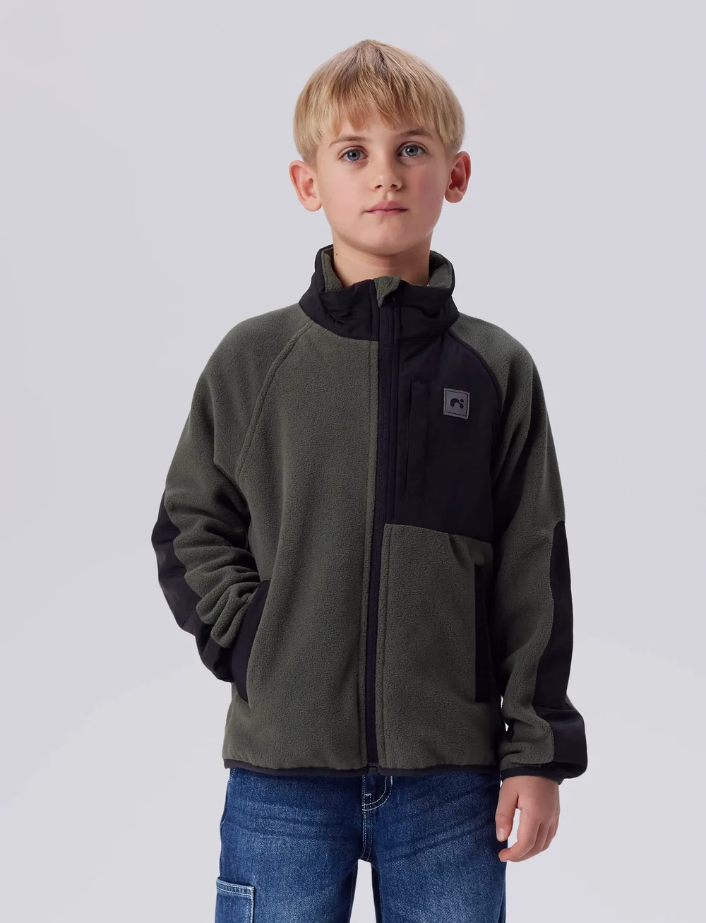 name it - NKNMYLES FLEECE JACKET - fleecejacken - climbing ivy - 0
