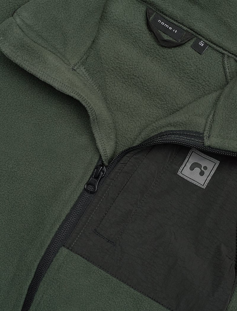 name it - NKNMYLES FLEECE JACKET - flísjakkar - climbing ivy - 4