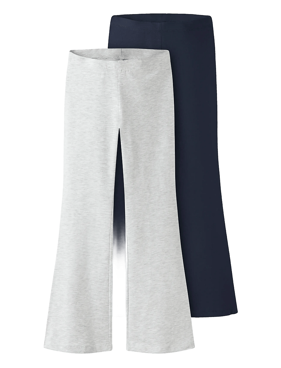 name it - NKFVIVII 2P PANT LNOOS - hosen-multipack - light grey melange - 2