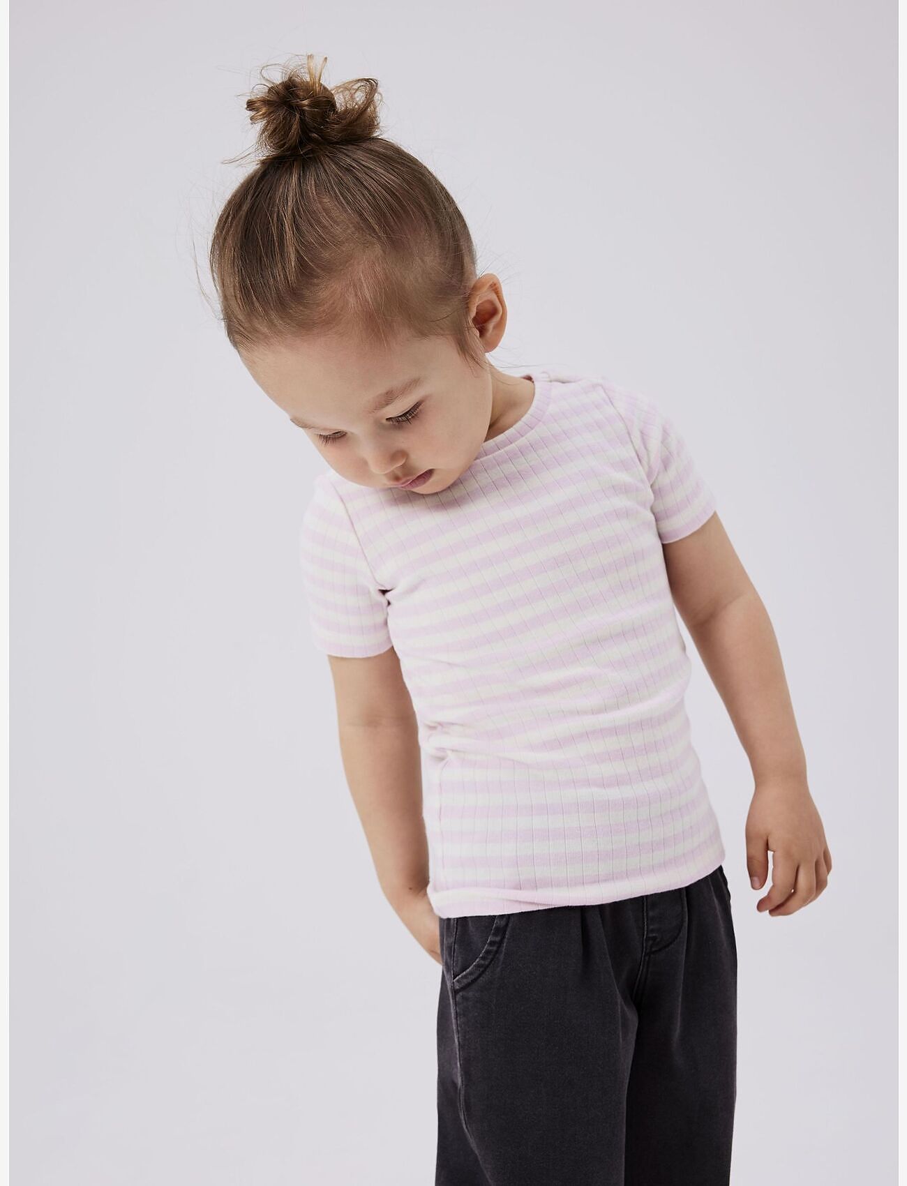 name it - NMFSURAJA XSL SS TOP NOOS - parfait pink - 4