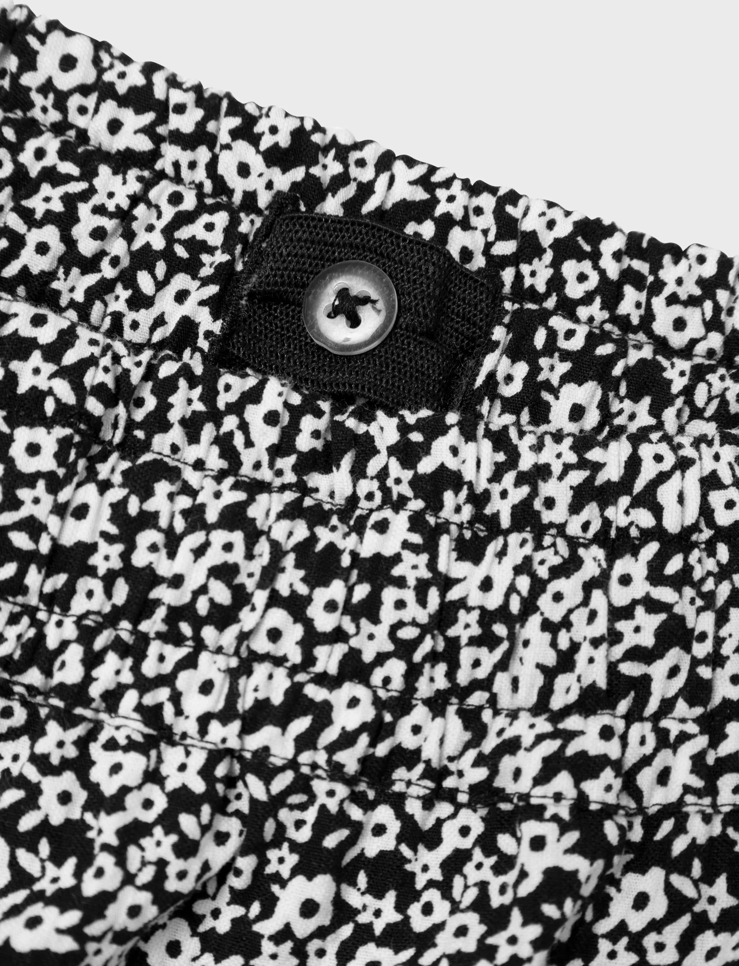 name it - NKFLIFLOWER SKIRT - black - 2