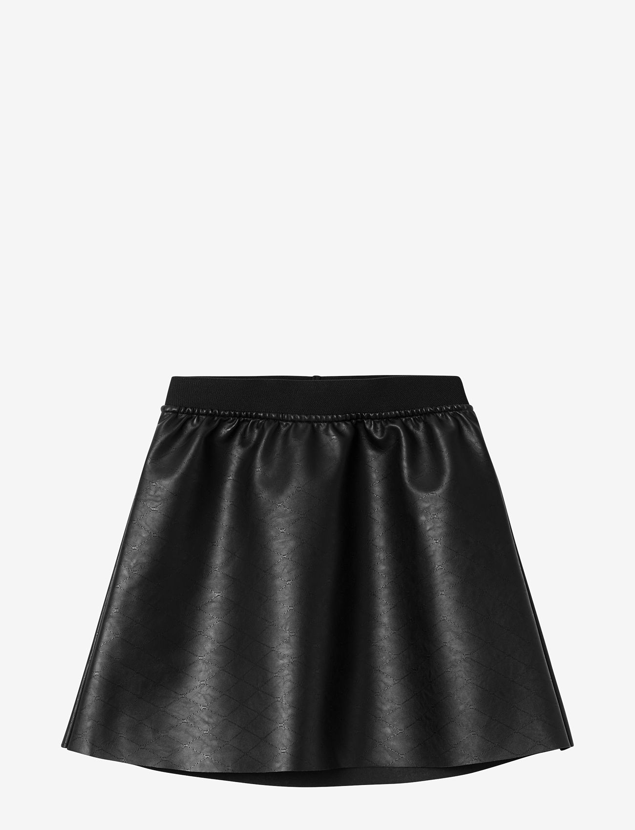name it - NKFLIYORKA SKIRT - kurze röcke - black - 1