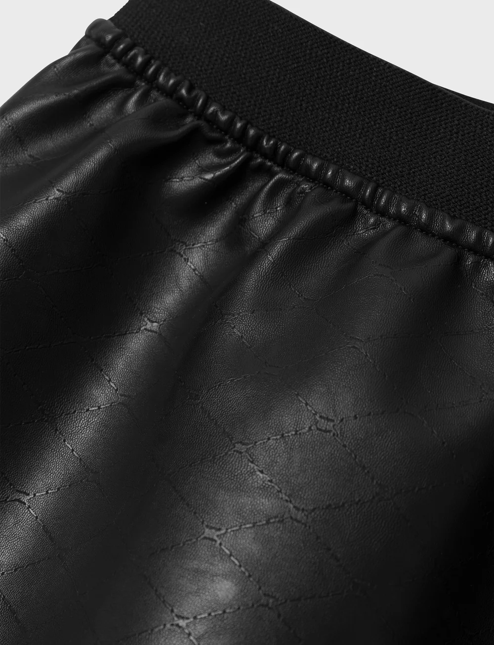 name it - NKFLIYORKA SKIRT - kurze röcke - black - 3