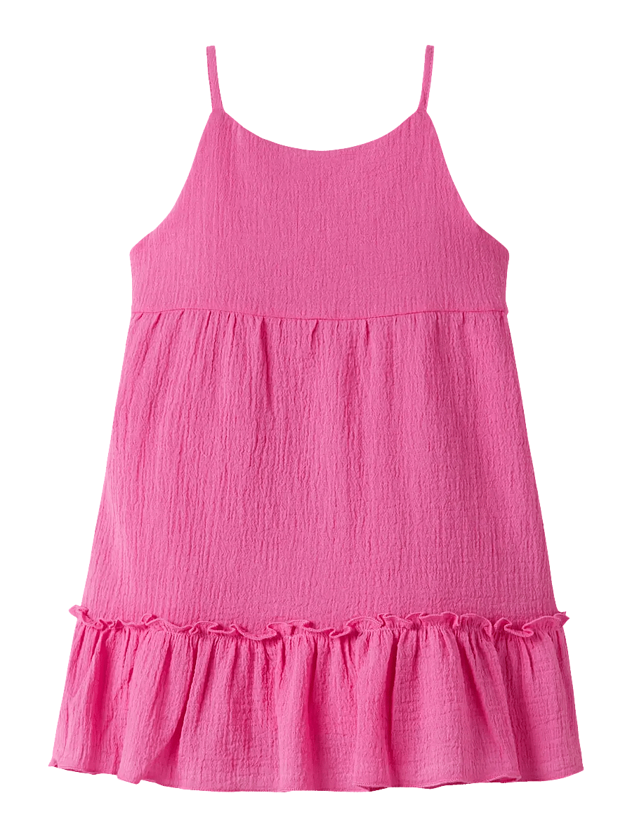 name it - NMFFIMIA SL DRESS - varrukateta vabaajakleidid - strawberry moon - 0