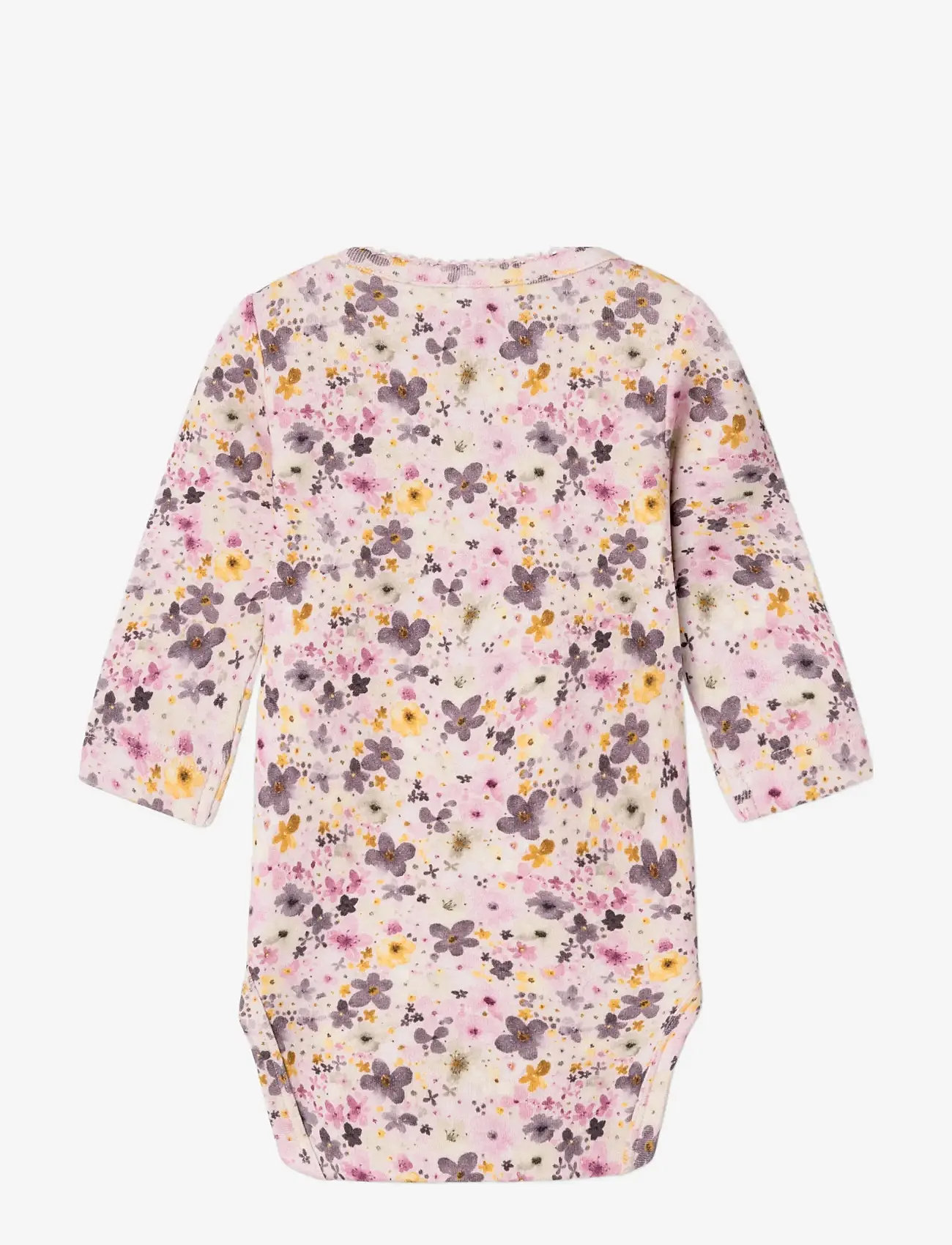 name it - NBFLOSA M LS BODY - langärmelige bodys - festival bloom - 1
