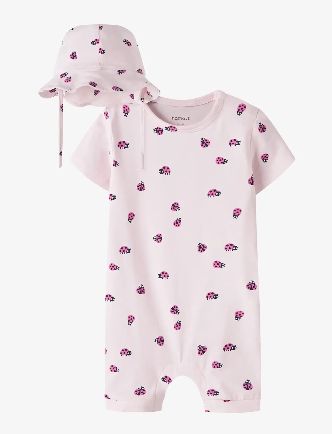 name it - NBFVANDORA SUNSUIT BOX SET - set med body - cradle pink - 0