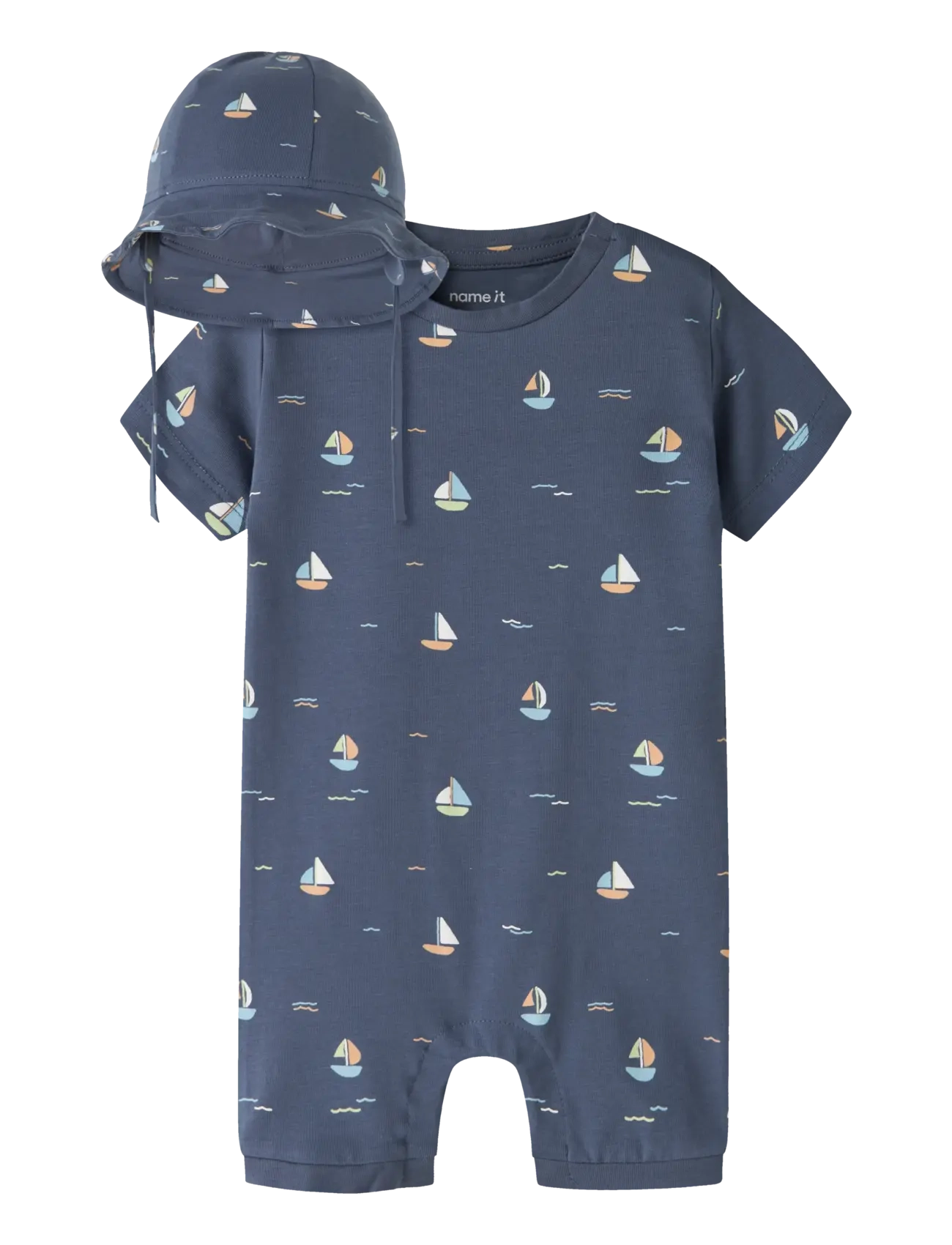 name it NBMVROELS SUNSUIT BOX SET - Shop by age - VINTAGE INDIGO / navy