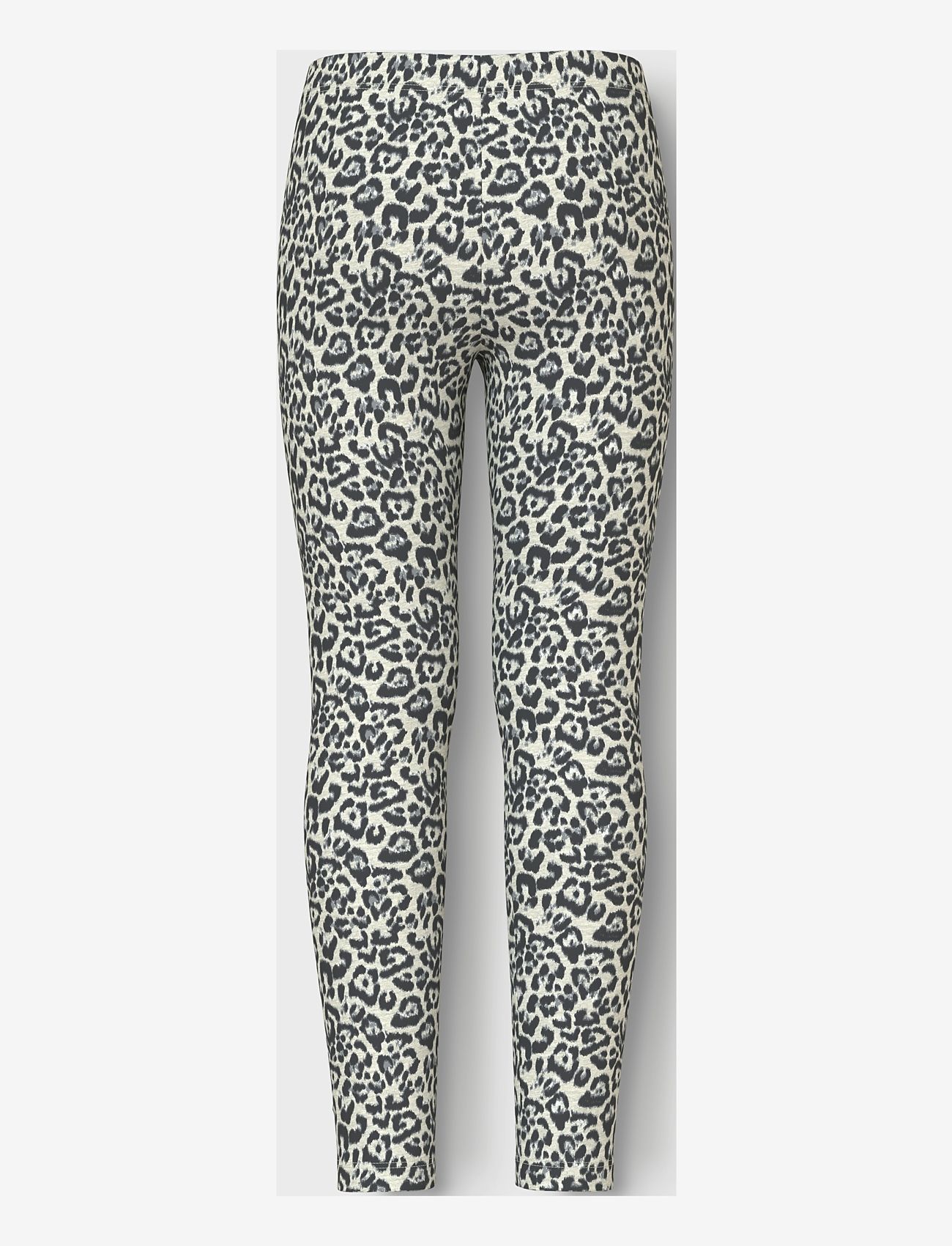 name it - NKFVIVIAN 2P AOP LEGGING - multipack leggins - light grey melange - 1
