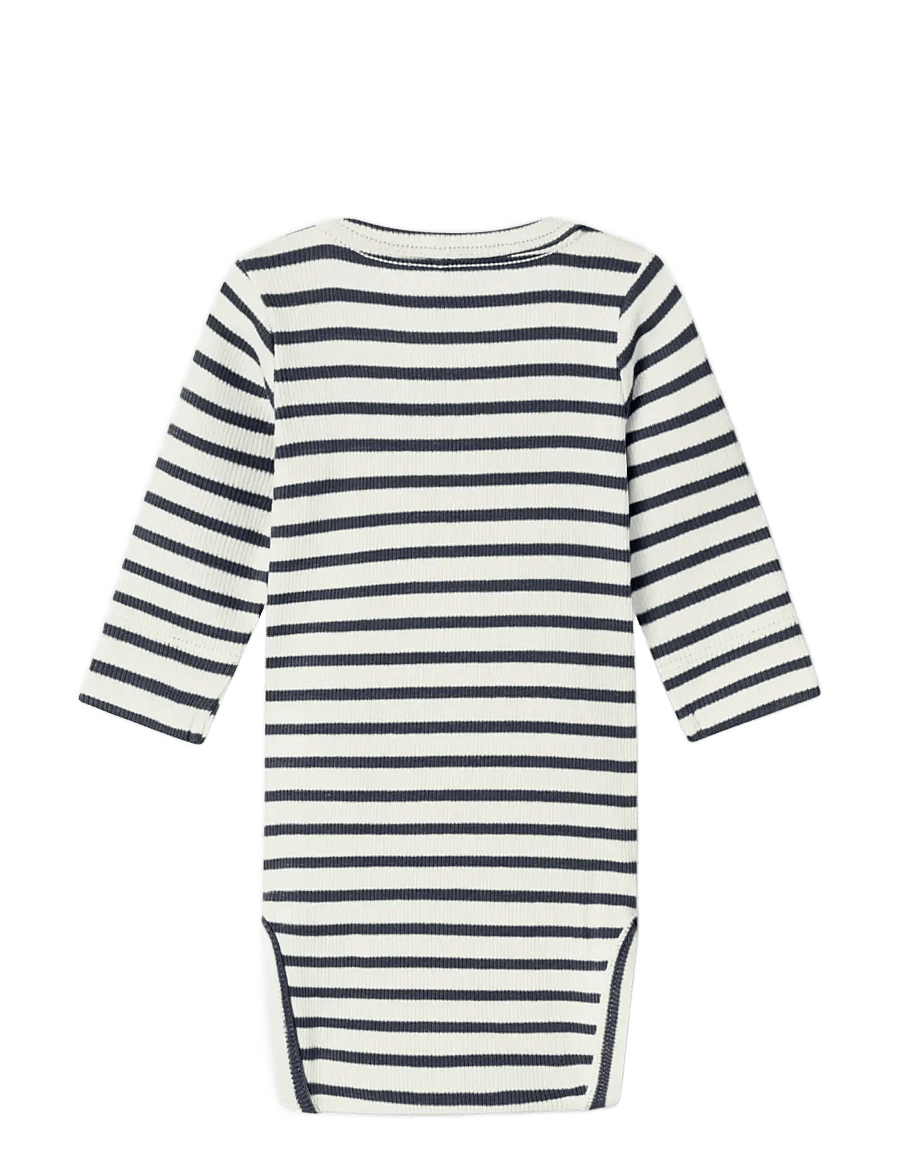 name it - NBNBANI LS BODY NOOS - langärmelige bodys - dark sapphire - 1