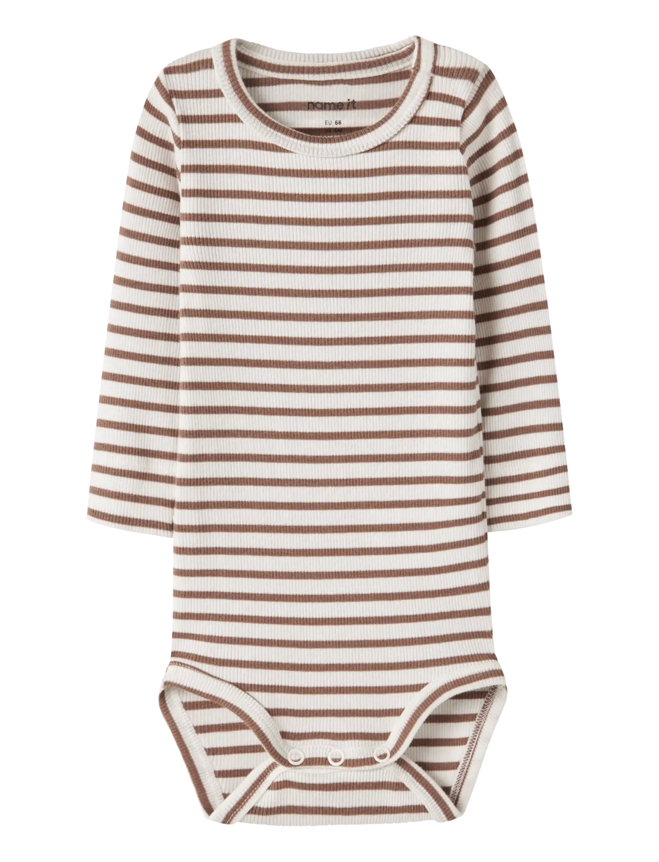 name it NBNBANI LS BODY NOOS - Kläder - TOASTED COCONUT / brown