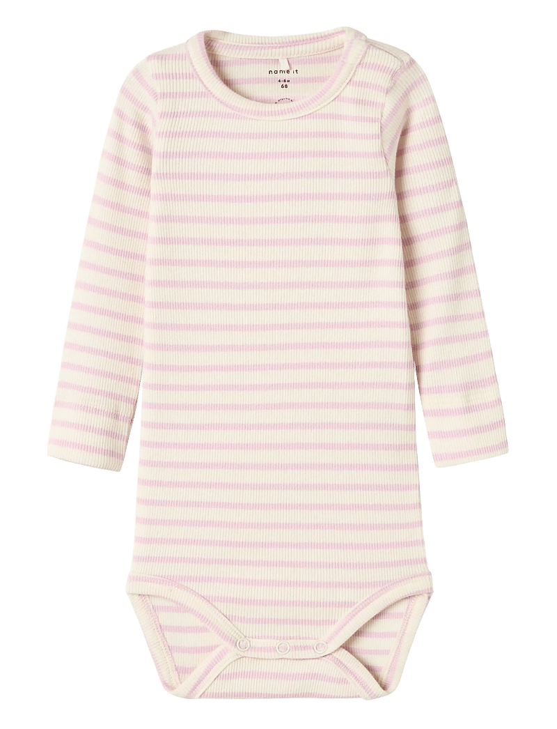 name it - NBNBANI LS BODY NOOS - langärmelige bodys - winsome orchid - 0