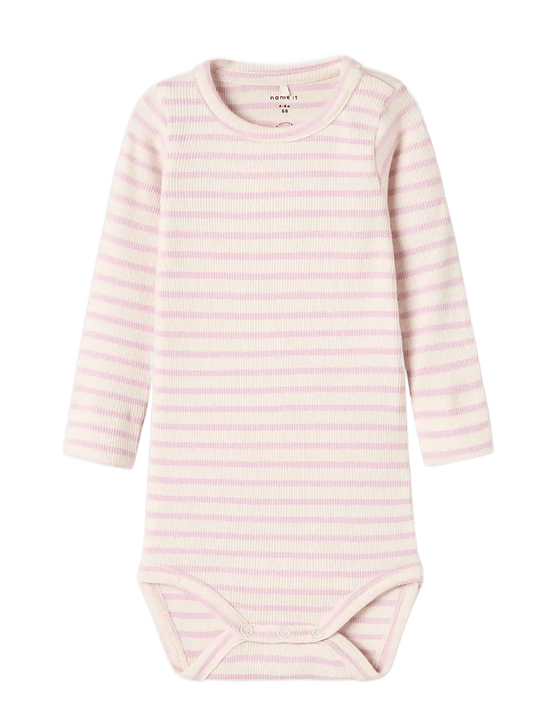 name it - NBNBANI LS BODY NOOS - langärmelige bodys - winsome orchid - 2