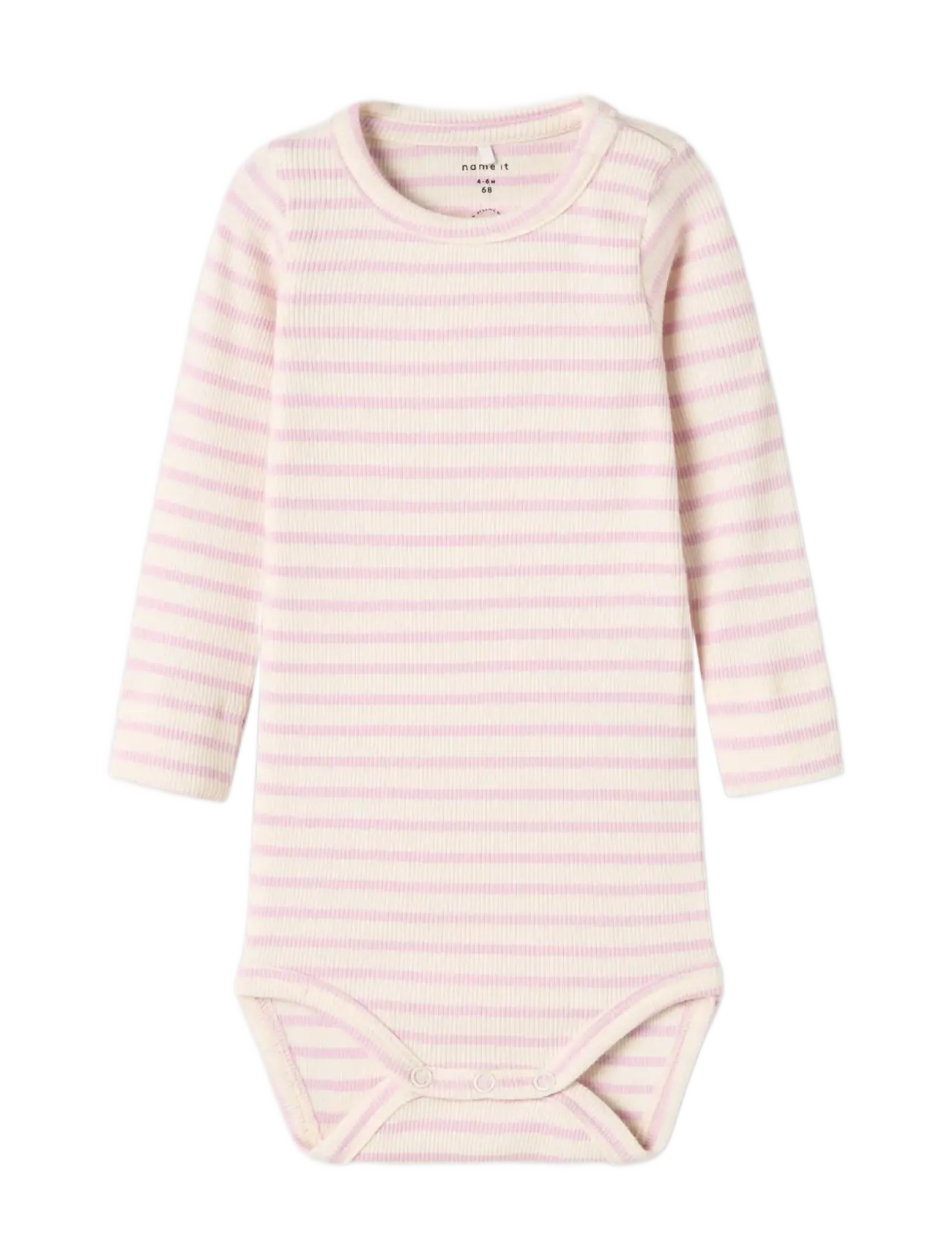 name it - NBNBANI LS BODY NOOS - langærmede bodyer - winsome orchid - 2