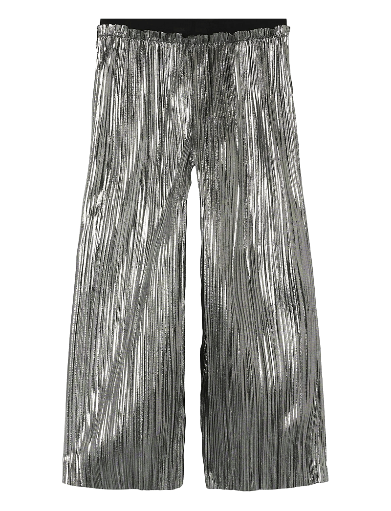 name it - NMFRITALLICA WIDE PANT PB - babyhosen - silver colour - 1