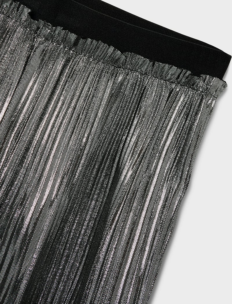 name it - NMFRITALLICA WIDE PANT PB - babyhosen - silver colour - 0