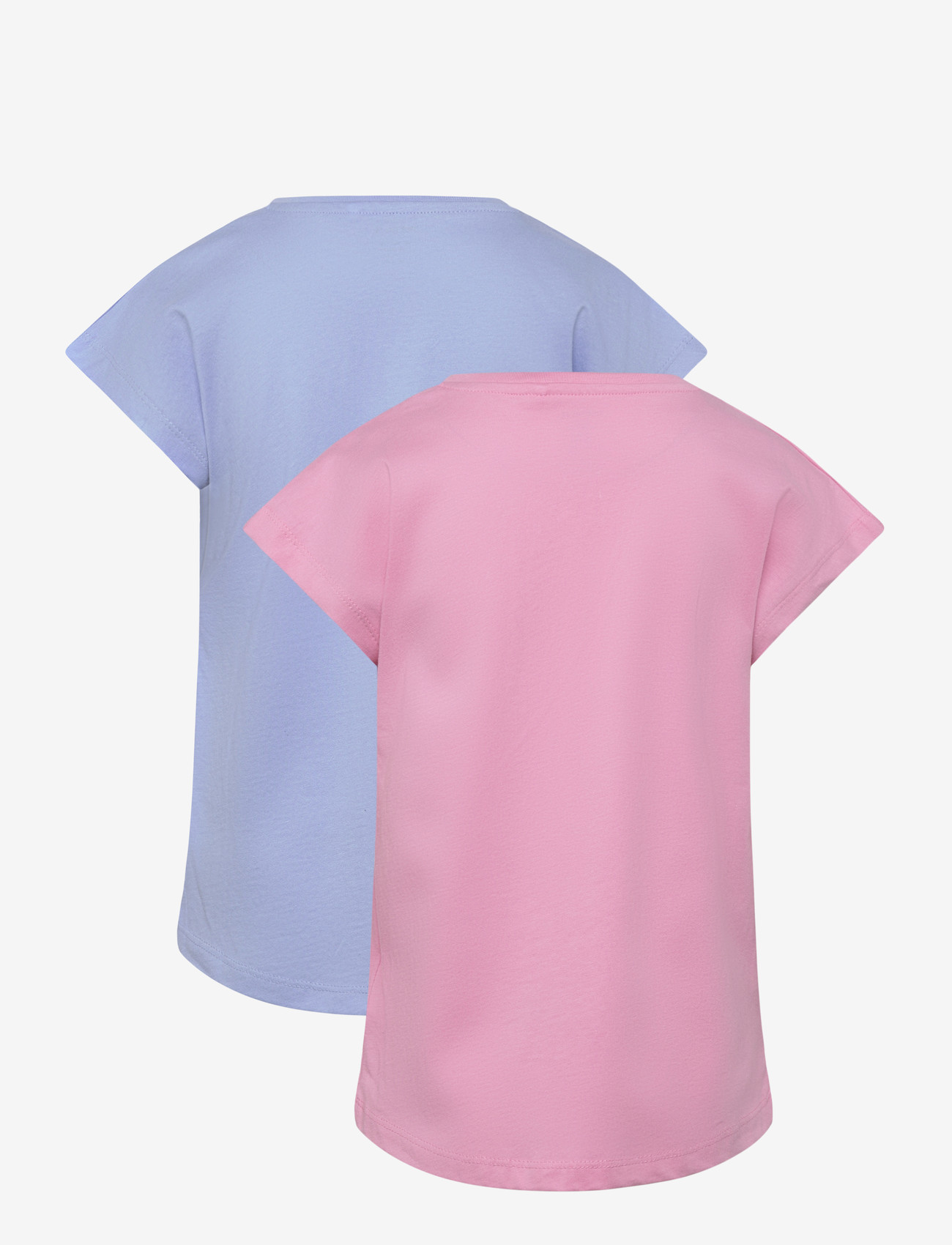 name it - NMFVIGEA 2P CAPSL TOP - kortærmede t-shirts - pink drink - 5