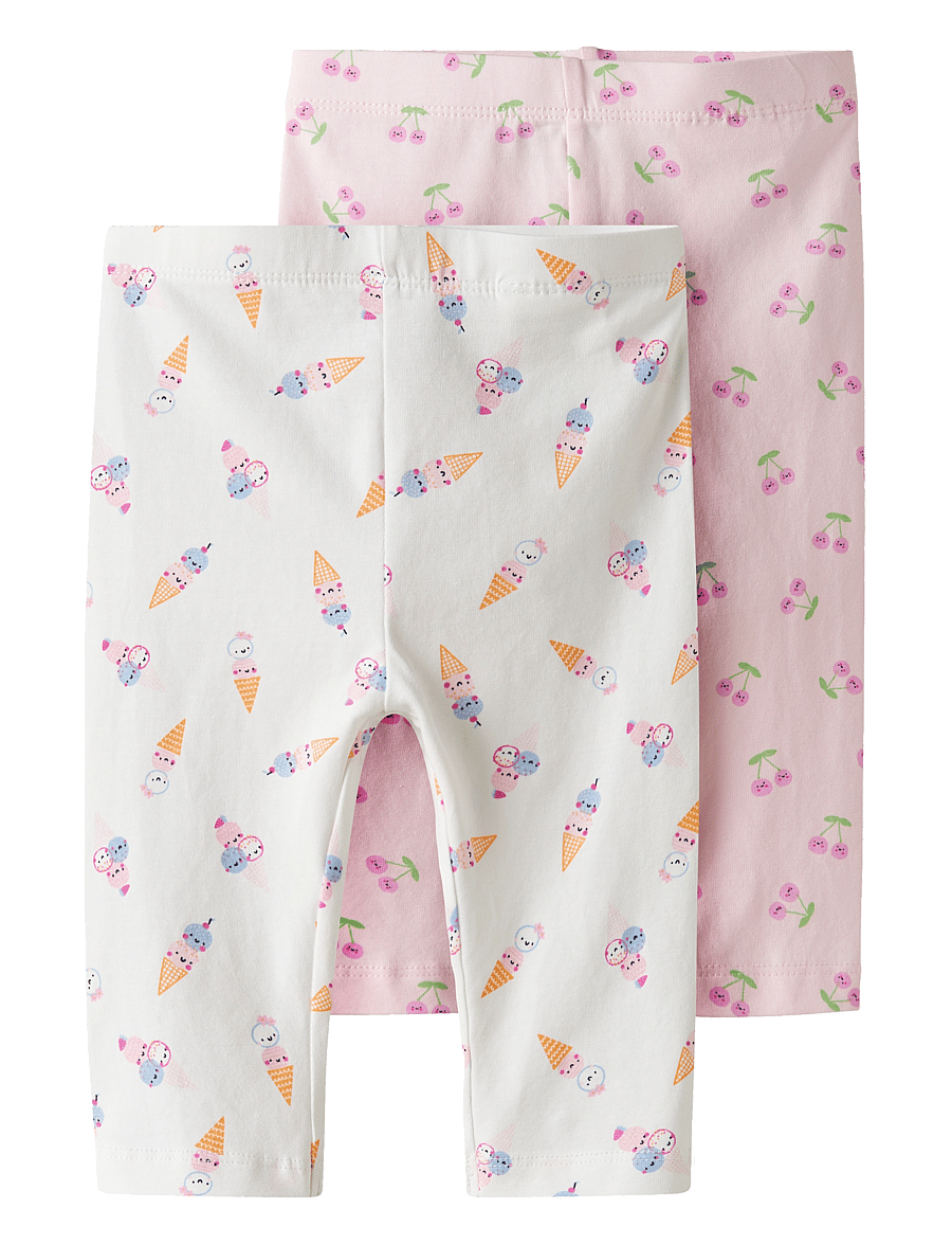 name it - NMFVIVIAN 2P AOP CAPRI LEGGING - retuuside komplekt - ballerina - 0
