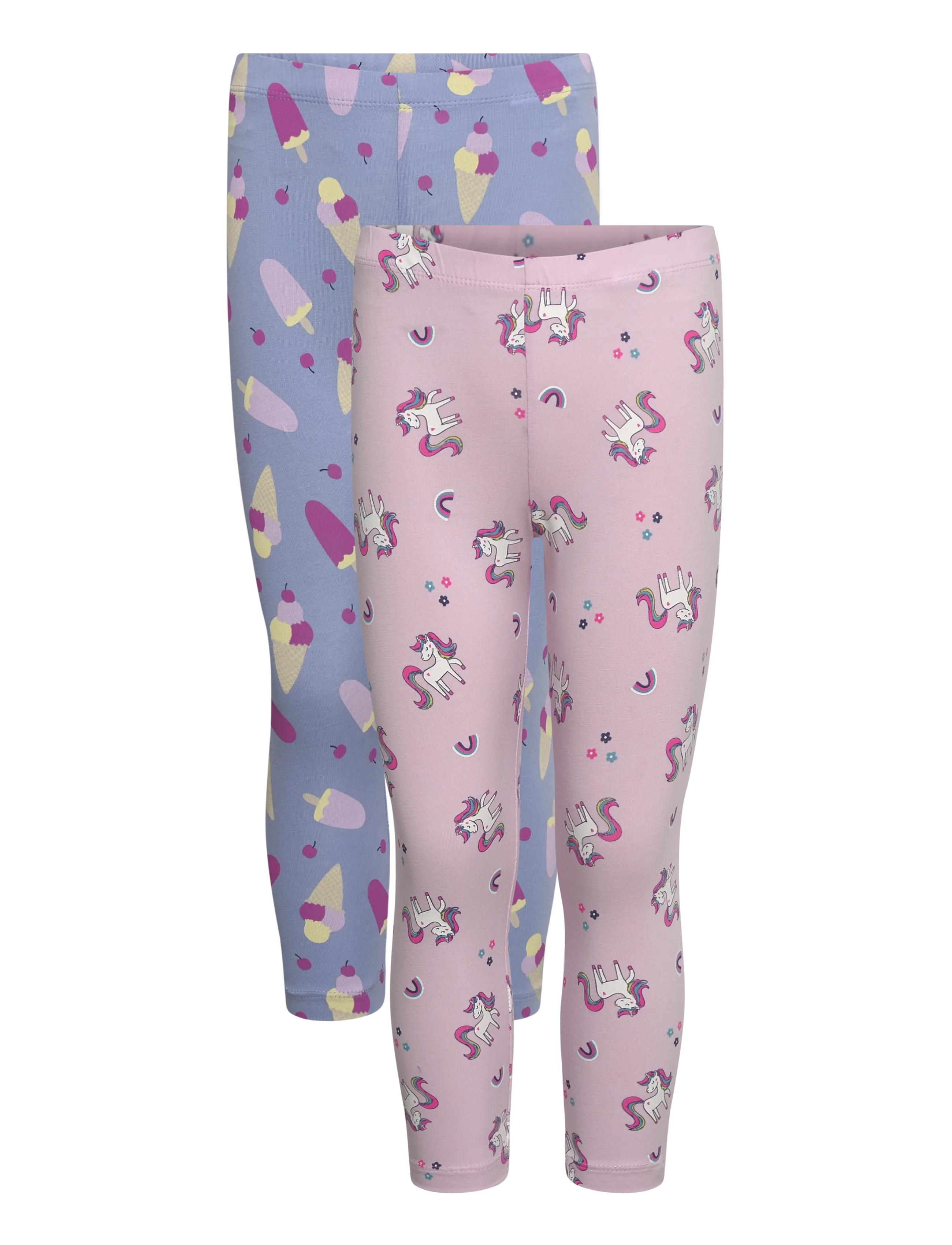 name it NMFVIVIAN 2P AOP CAPRI LEGGING - Leggings - PIROUETTE / pink/rose