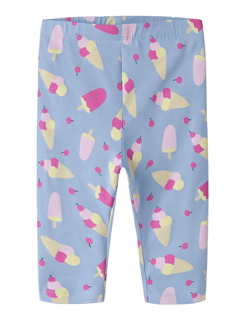 name it - NMFVIVIAN 2P AOP CAPRI LEGGING - retuuside komplekt - pirouette - 2