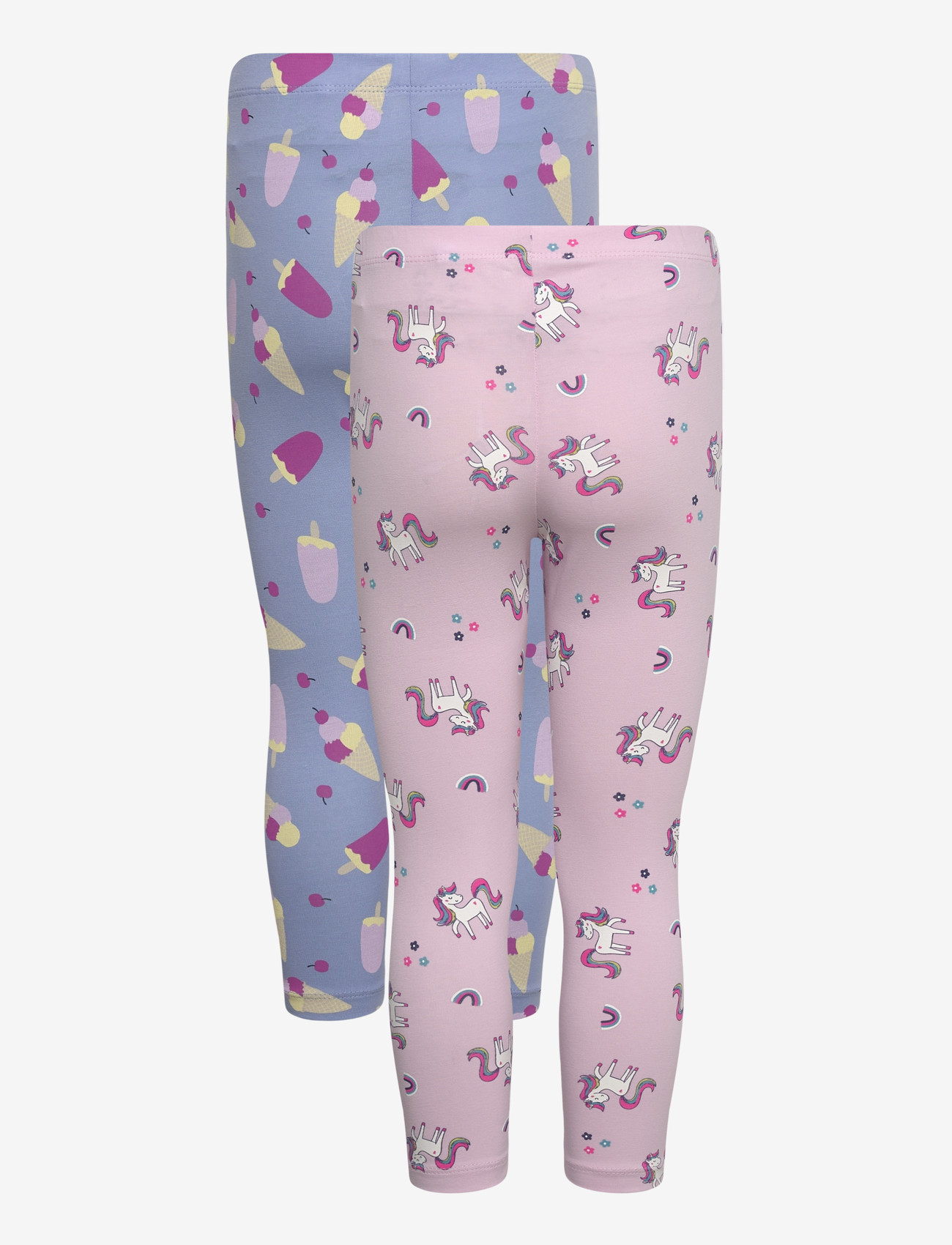 name it - NMFVIVIAN 2P AOP CAPRI LEGGING - multipack leggings - pirouette - 5