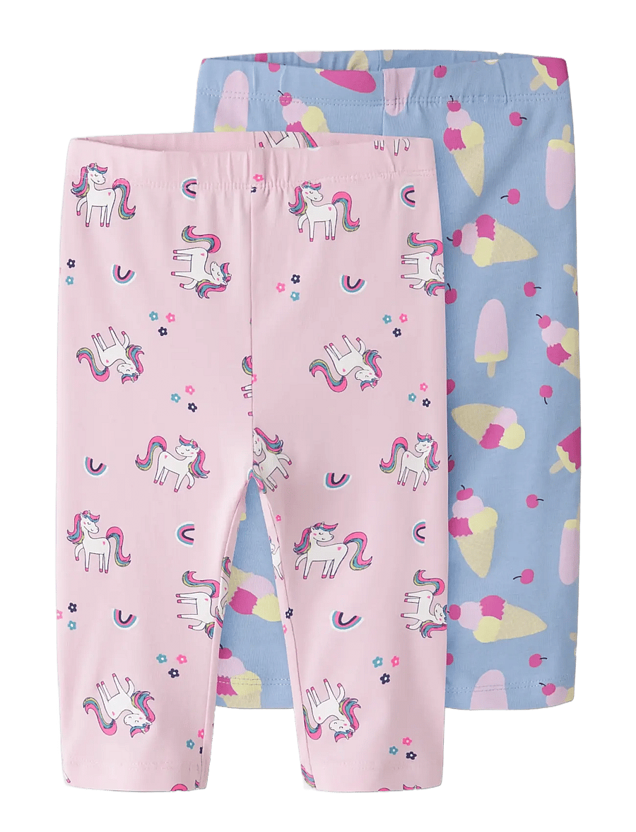 name it - NMFVIVIAN 2P AOP CAPRI LEGGING - retuuside komplekt - pirouette - 3