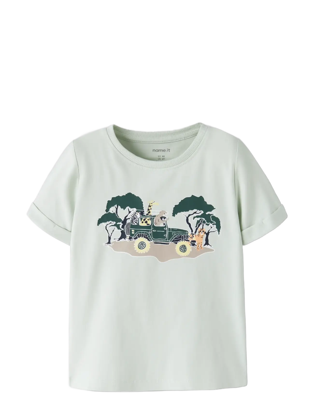 name it - NMMVUX 2P SS TOP - kortærmede t-shirts - pale aqua - 2