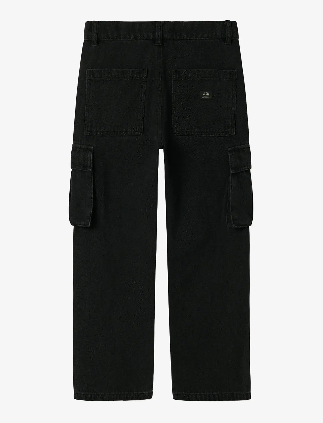 name it - NKMRYAN ST CARGO JEANS 5910-IM NOOS - regular jeans - black denim - 2