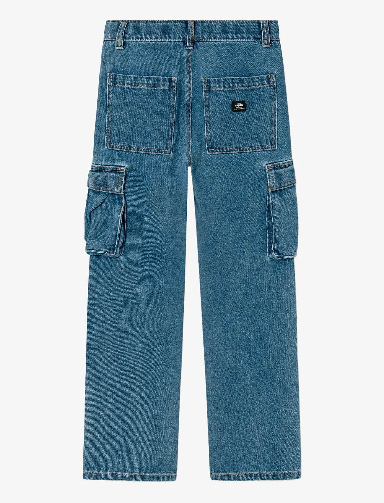 name it - NKMRYAN ST CARGO JEANS 5910-IM NOOS - regular jeans - medium blue denim - 2