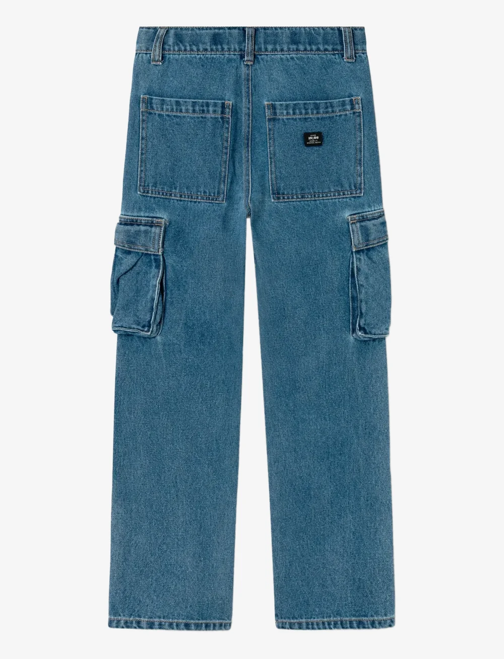 name it - NKMRYAN ST CARGO JEANS 5910-IM NOOS - regular jeans - medium blue denim - 2