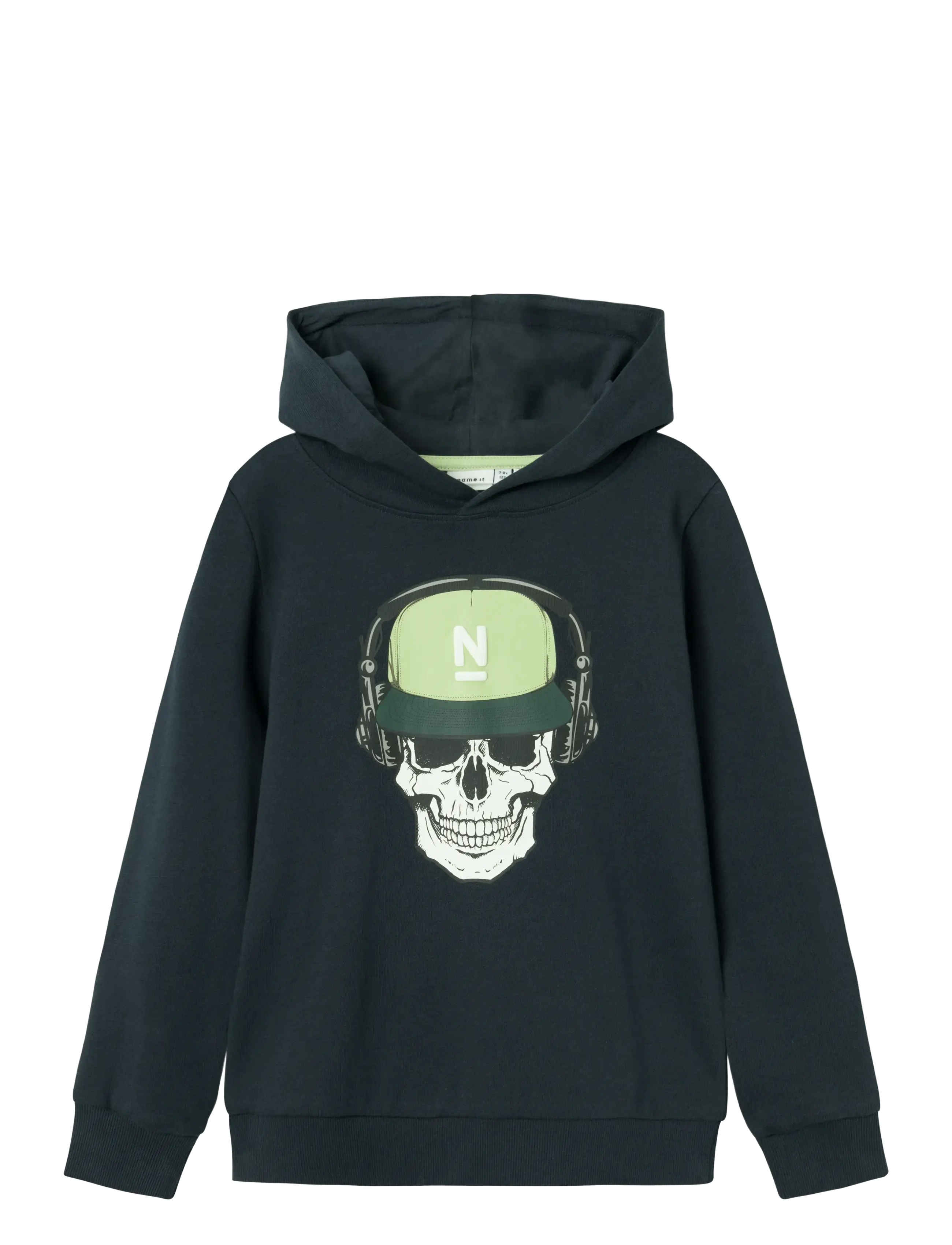 NKMLAGUNAS LS SWEAT WH UNB - DARK SAPPHIRE