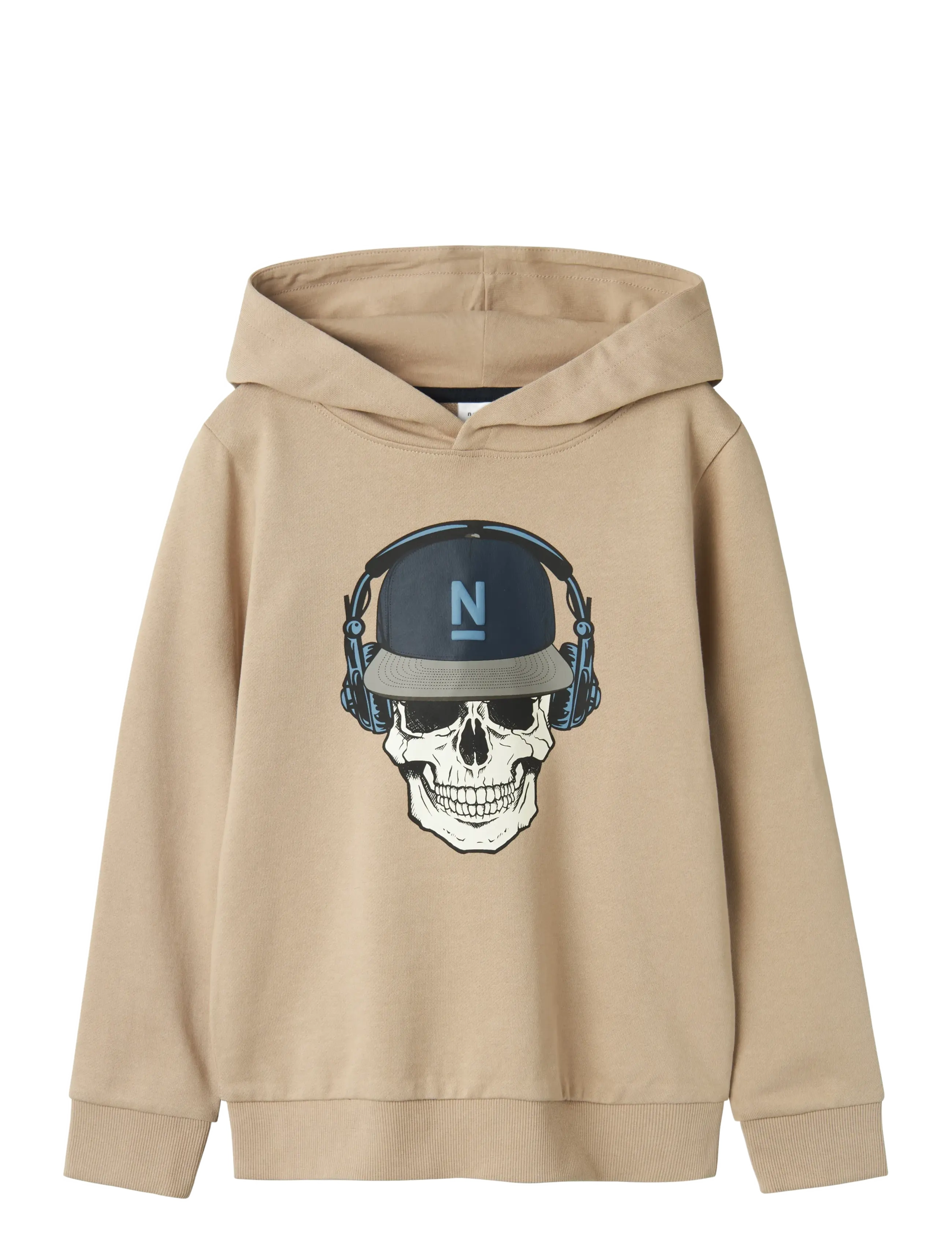 NKMLAGUNAS LS SWEAT WH UNB - PURE CASHMERE