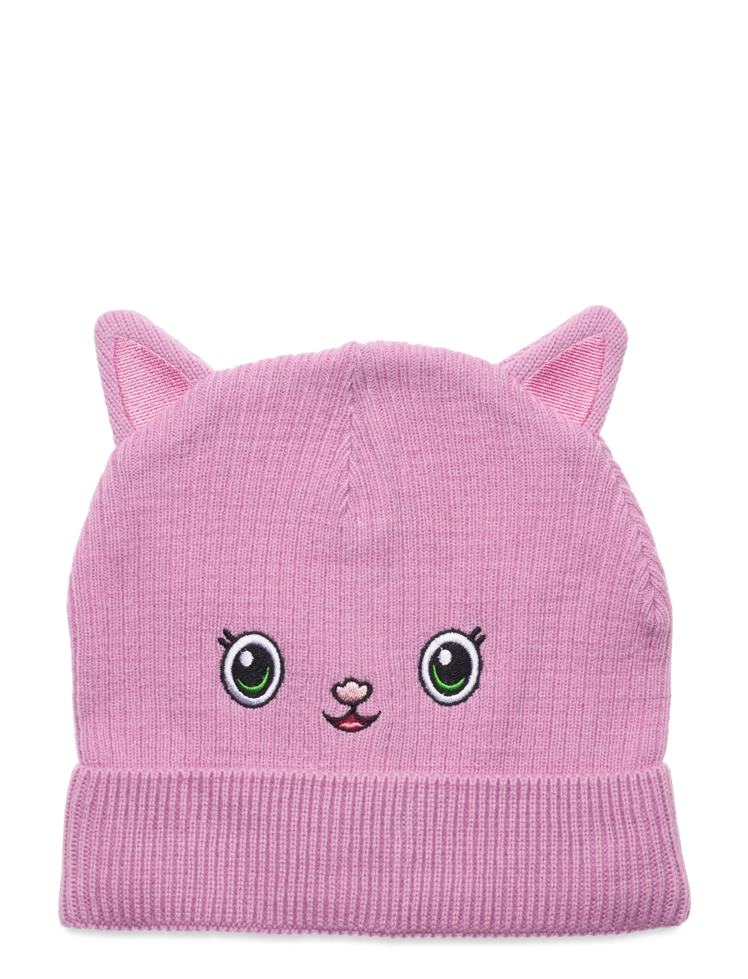 name it Nmfjuma Gabby Knit Hat Sky, 46/47, Hats, Rosa - Beanie, Kinder