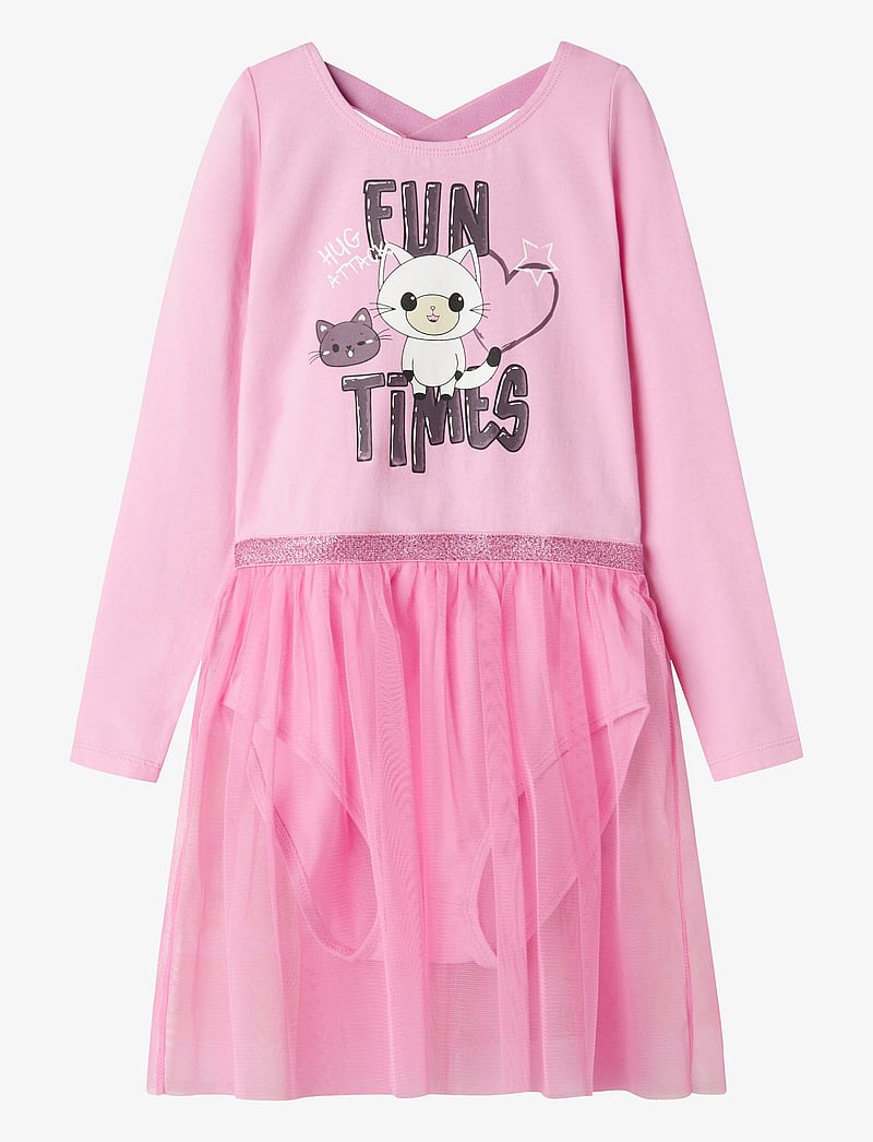 name it - NMFJUSTINE GYMSUIT NON - langärmelige babykleider - pastel lavender - 0