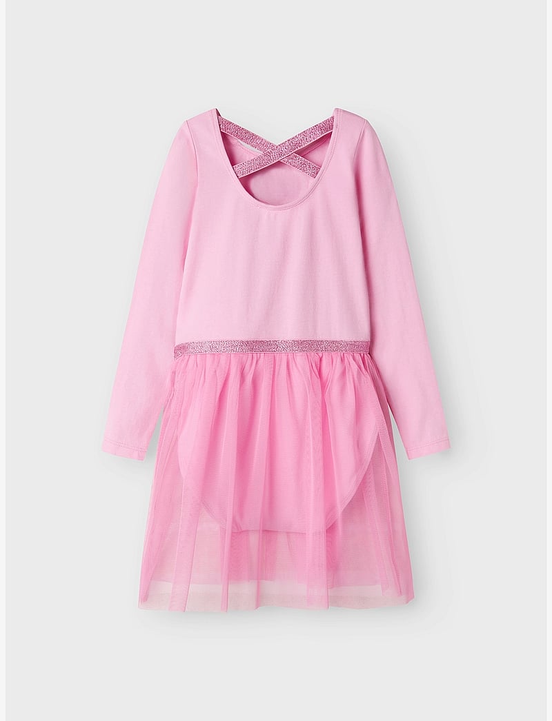 name it - NMFJUSTINE GYMSUIT NON - langärmelige babykleider - pastel lavender - 1