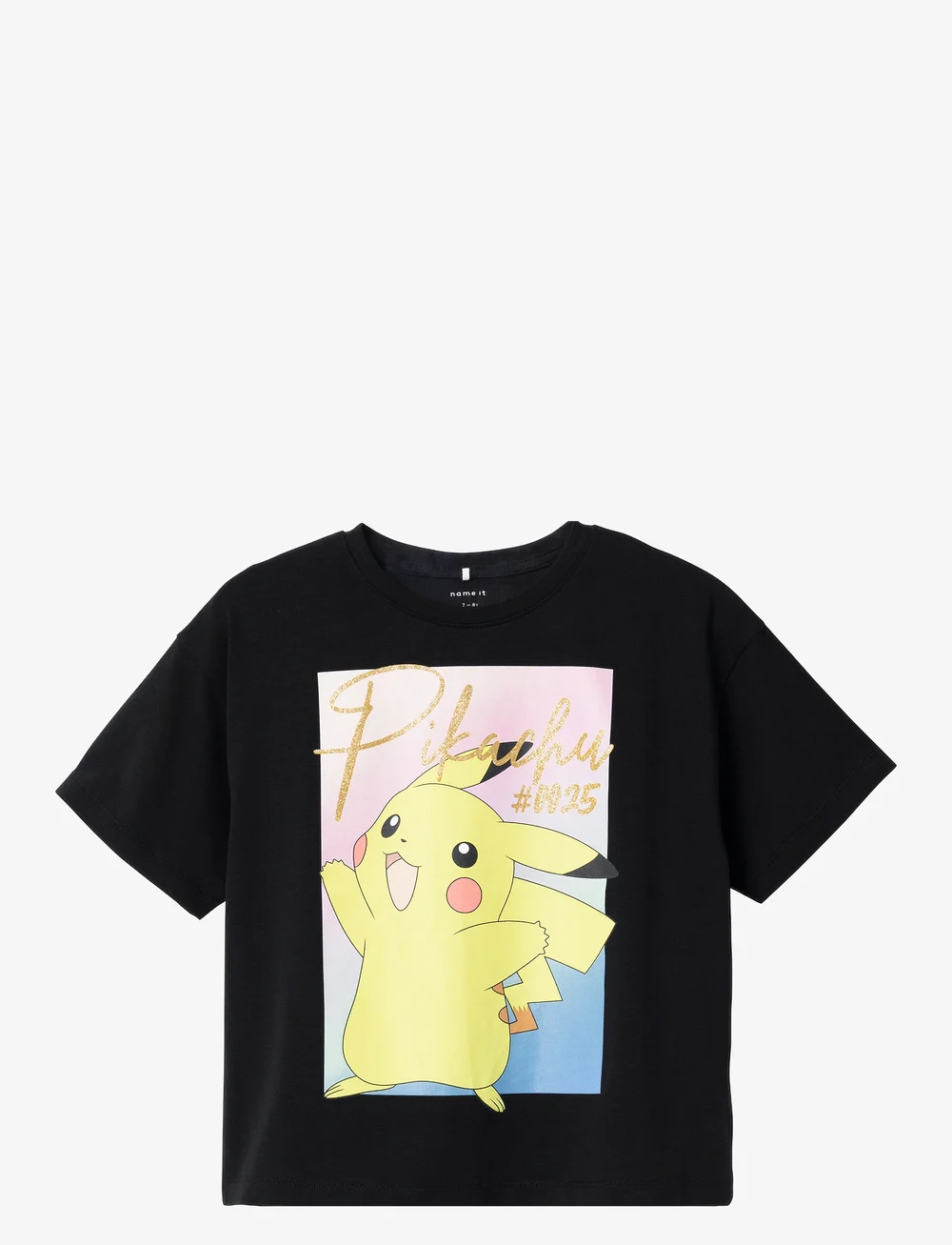 name it - NKFJAXAJA POKEMON SS BOXY TOP BOX SKY - kurzärmelige - black - 1