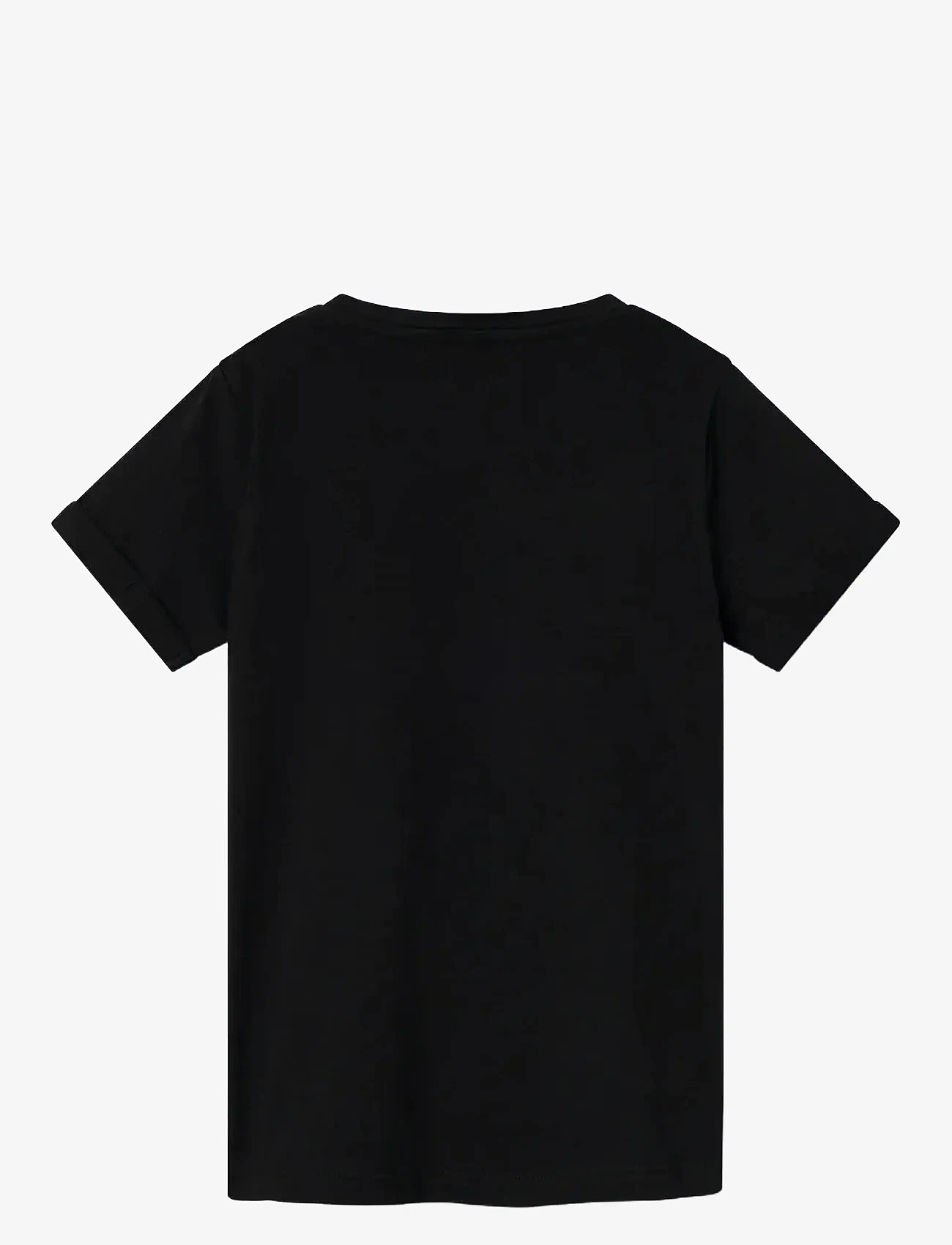 name it - NKFJAX WEDNESDAY SS TOP BOX NOOS SKY - marškinėliai trumpomis rankovėmis - black - 2