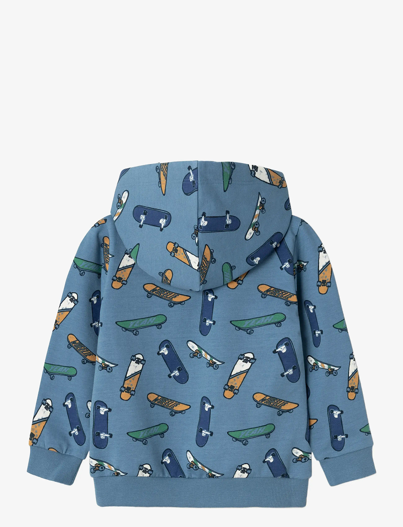 name it - NMMKUNO SWEAT WH UNB - coronet blue - 1