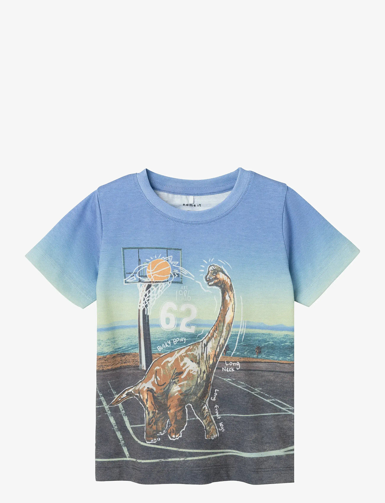 name it - NMMKELVE SS TOP - lühikeste varrukatega - blueprint - 0