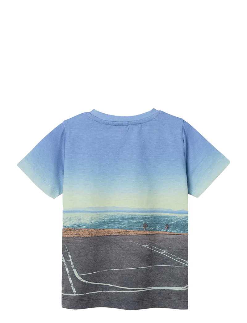 name it - NMMKELVE SS TOP - kurzärmelige - blueprint - 1