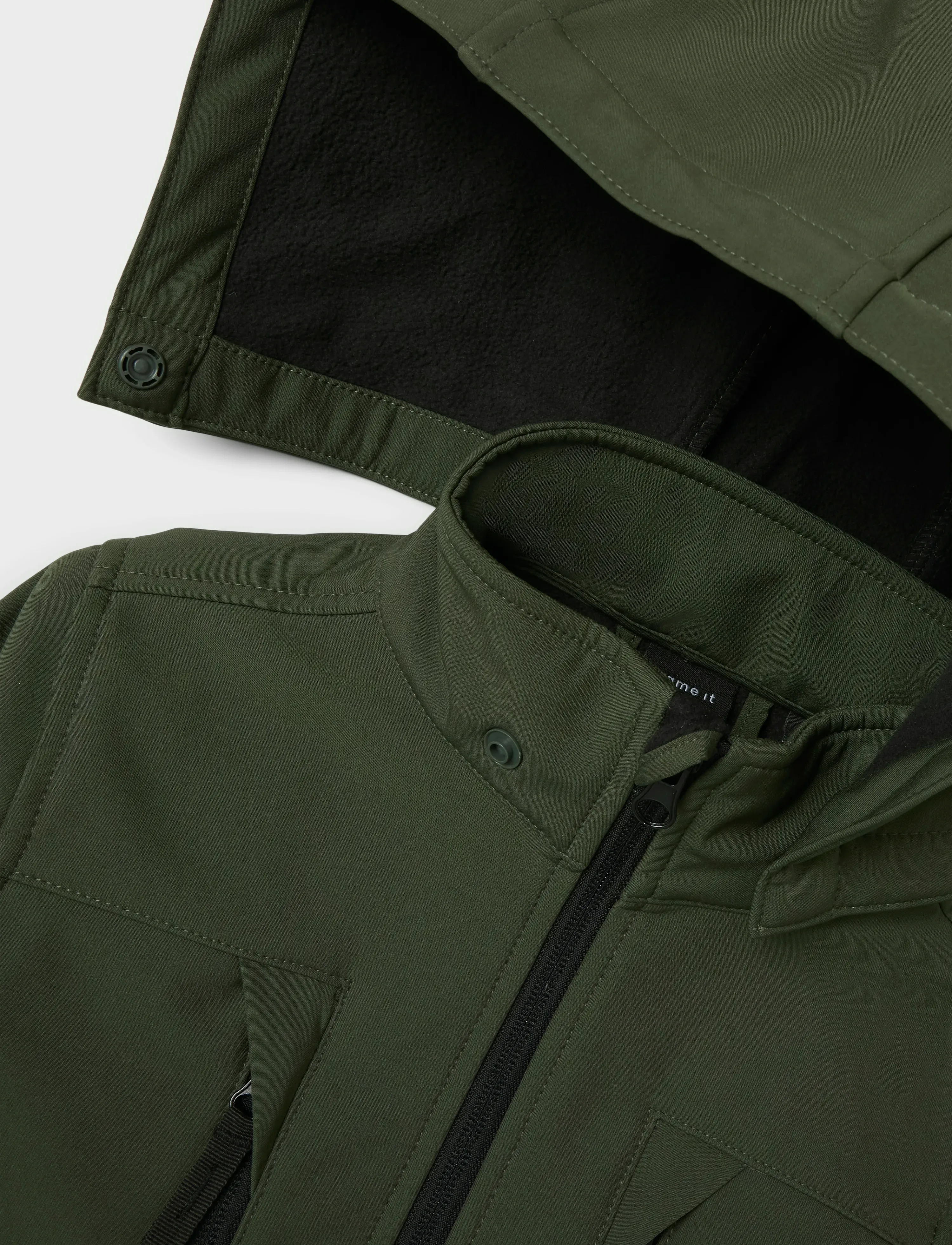 name it - NKNALFA08 SOFTSHELL JACKET SPORT FO NOOS - climbing ivy - 3