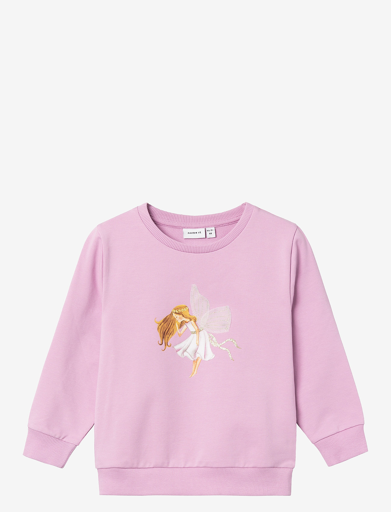 name it - NMFLULLA LIGHT SWEAT UNB - pastel lavender - 0