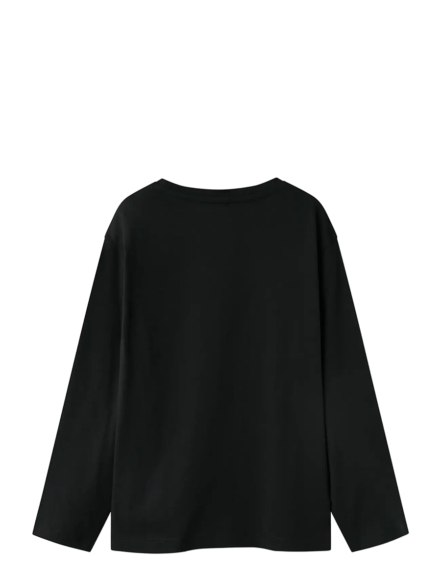 name it - NKMVOBBO LS NREG TOP NOOS - langärmelig - black - 2