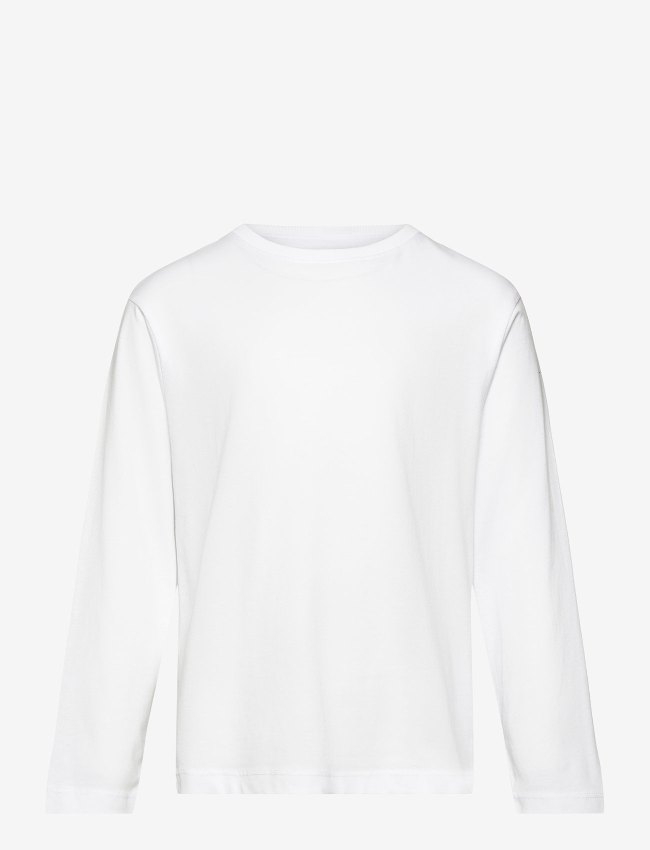 name it - NKMVOBBO LS NREG TOP NOOS - langærmede t-shirts - bright white - 0